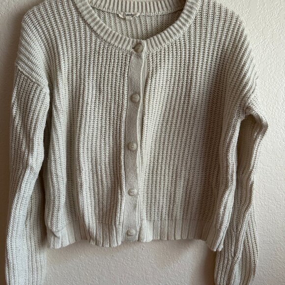 Splendid Ivory Cardigan (Size Small) - Picture 3 of 4